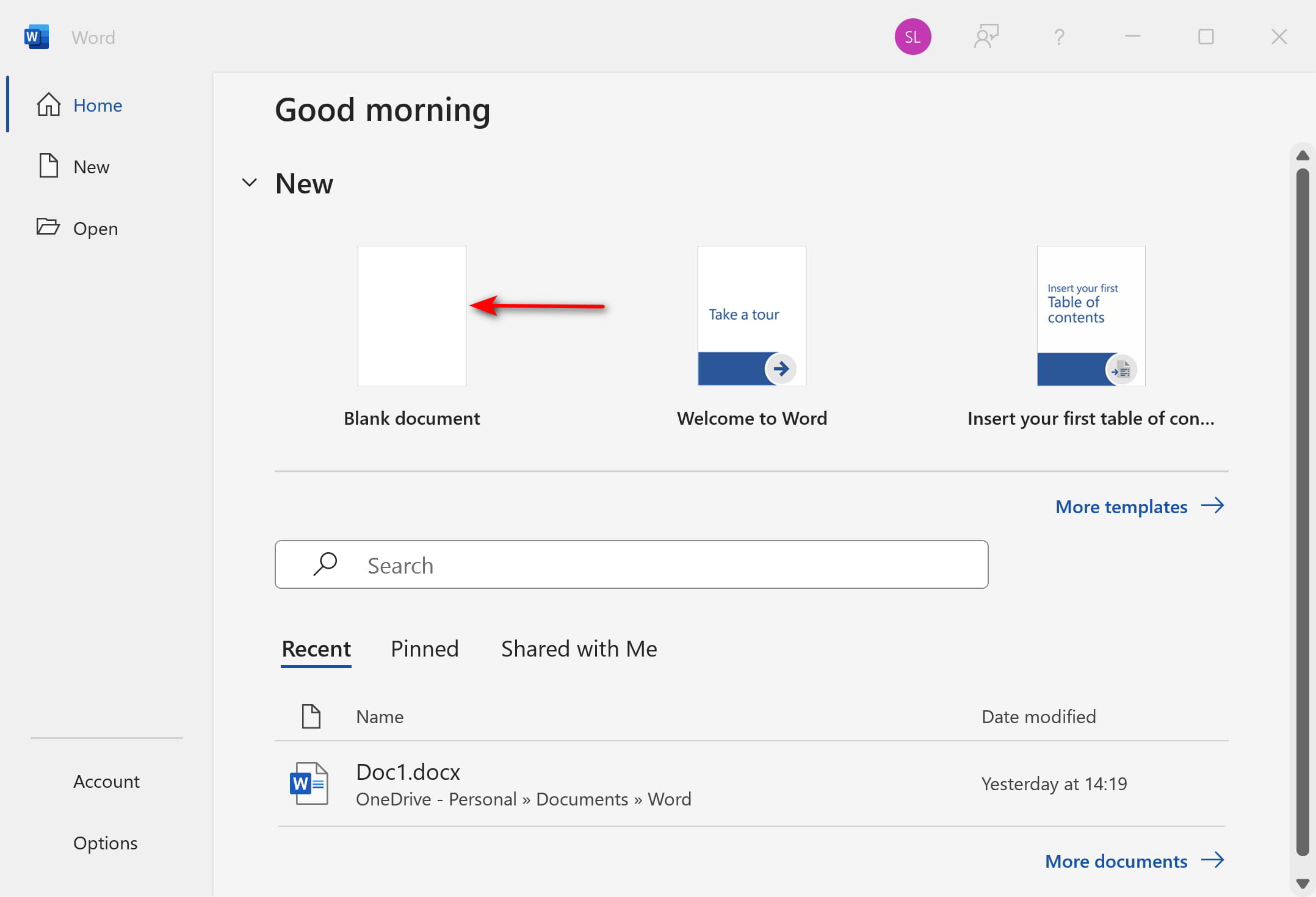 Tạo mới, lưu và mở Tài Liệu trong Word
